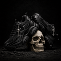 Reality Unmasked – Skull Platform Sneakers